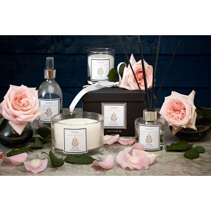 Luxury Single Wick English Damask Rose Candle