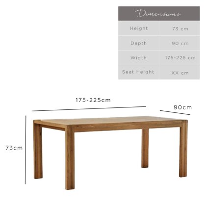 Ercol 1380 Bosco Medium Extendable Dining Table