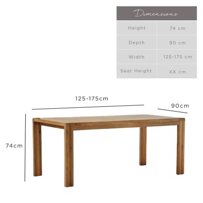 Ercol 1398 Bosco Small Extendable Dining Table