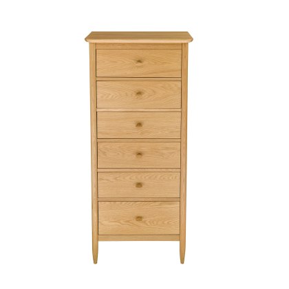 Ercol 2685 Teramo 6 Drawer Tall Chest