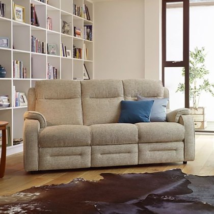 Parker Knoll Boston Double Manual Recliner 3 Seater Sofa Parker Knoll Boston Double Manual Recliner 3 Seater Sofa