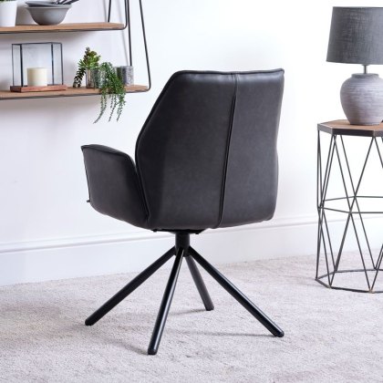 Twist Dining Chair - Grey