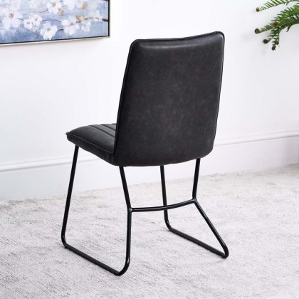 York Grey Dining Chair (Set of 2)