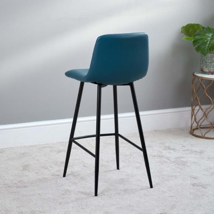 Ripley Bar Stool - Teal (Set of 2)