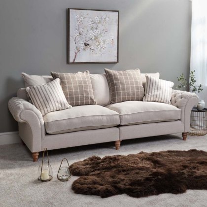 Keira Grand Split Sofa - Scatter Back