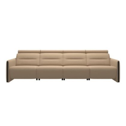 Stressless Emily 4 Seater Sofa - Wood Arms Stressless Emily 4 Seater Sofa - Wood Arms