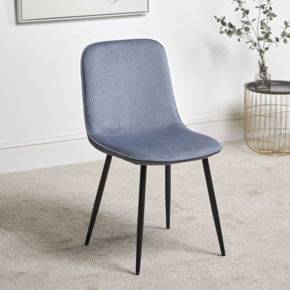 Delmy Dining Chair - Grey (Set of 4)