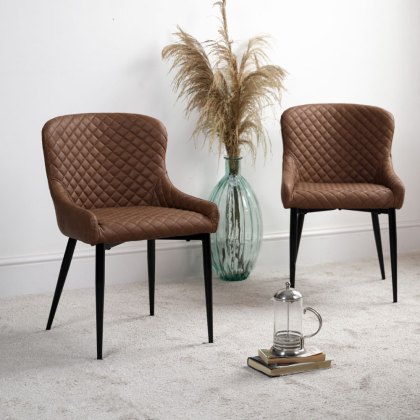 Carlton Tan Dining Chair (Set of 2) Carlton Tan Dining Chair (Set of 2)