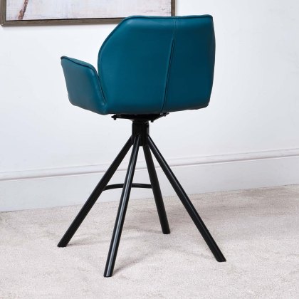 Twist Bar Stool - Teal (Set of 2)