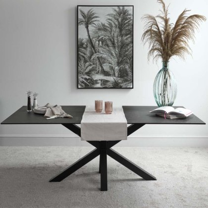 Eastcote Ceramic Dining Table 200cm - Black