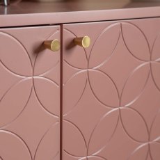 Ascot 2 Door Cabinet in Pink