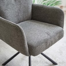 Parma Grey Dining Chair - Pocket Sprung (Set of 2)