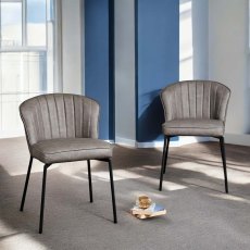 Tristan Grey Dining Chair (Set of 2)