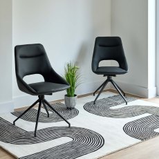 Austin Black Dining Chair (Set of 2)
