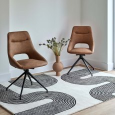 Austin Tan Dining Chair (Set of 2)