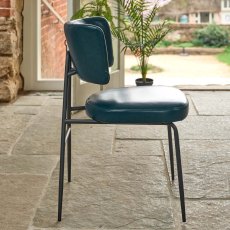 Admiral Dark Blue Dining Chair (Set of 2) Admiral Dark Blue Dining Chair (Set of 2)