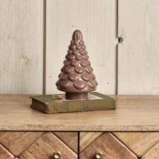 Tree Glass Ornament in Misty Rose Tree Glass Ornament in Misty Rose