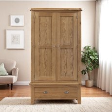 Ledbury 2 Door 1 Drawer Wardrobe Ledbury 2 Door 1 Drawer Wardrobe