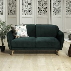 Tamar 2 Seater Sofa in Forest Green