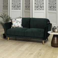 Tamar 2 Seater Sofa in Forest Green