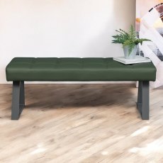 Rubix Low Bench in Olive