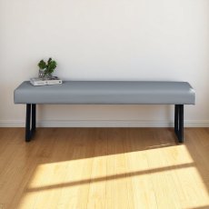 Jupiter Flat Bench in Light Grey Jupiter Flat Bench in Light Grey
