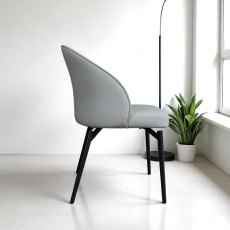 Jupiter Dining Chair in Light Grey (Set of 2)