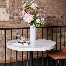 Jupiter Marble Effect Bar Table