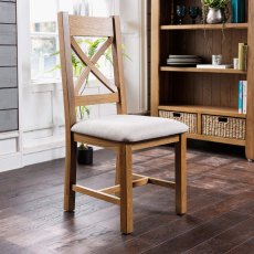 Ledbury Cross Back Dining Chair (Set of 2)
