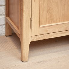 Trento Oak 3 Door Sideboard