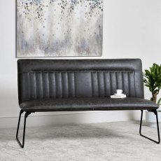 Hardy Bench Seat - Grey