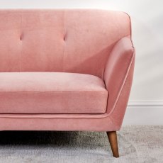 Freddie Dusty Pink Armchair