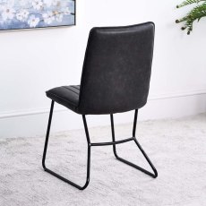 York Dining Chair - Grey (Set of 2)