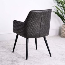 Barnes Dining Chair - Grey (Set of 2)