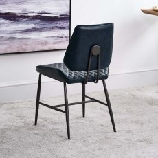 Digby Dining Chair - Dark Blue (Set of 2)