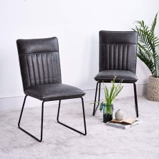 Hardy Grey Dining Chair (Set of 2) Hardy Grey Dining Chair (Set of 2)