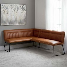 Hardy Corner Bench - Tan (Right Hand Facing)