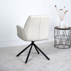 Twist Chalk White Dining Chair