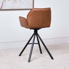 Twist Bar Stool - Tan (Set of 2)