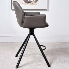 Twist Bar Stool - Truffle (Set of 2)