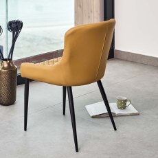 Carlton Dining Chair - Mustard (Set of 2)