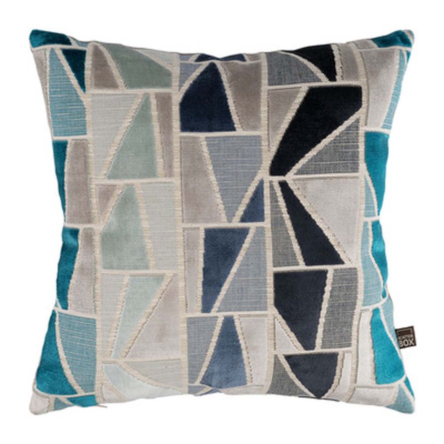 An image of Samson Cushion - BlueTeal 43x43cm