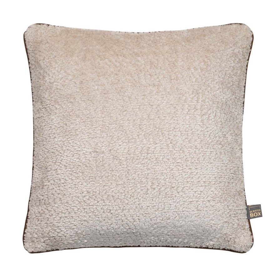 An image of Quilo Duo Cushion - Cream 43x43cm