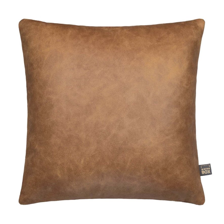 Woods Hollis Cushion - Tan 43x43cm