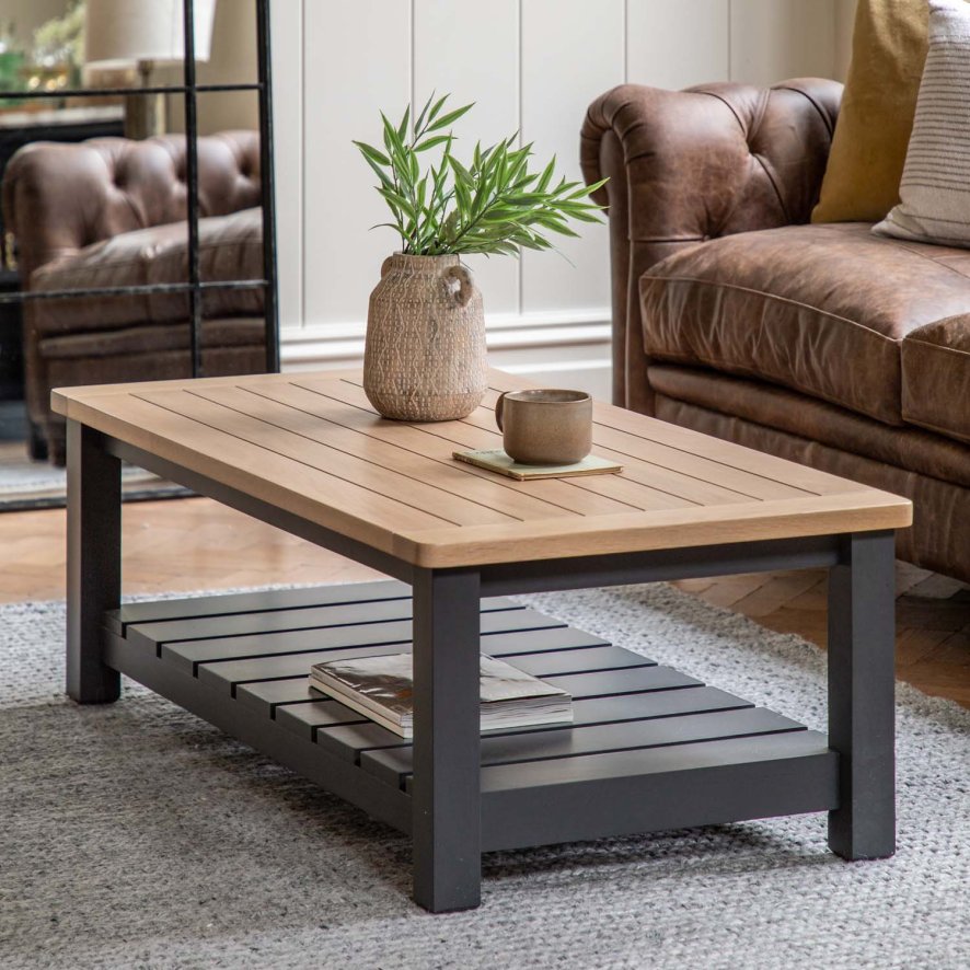 Farmhouse modern discount coffee table