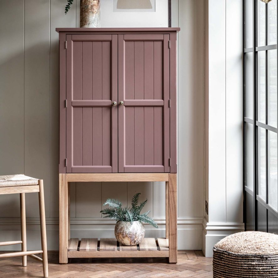 Woods Harrogate 2 Door Cupboard in Clay