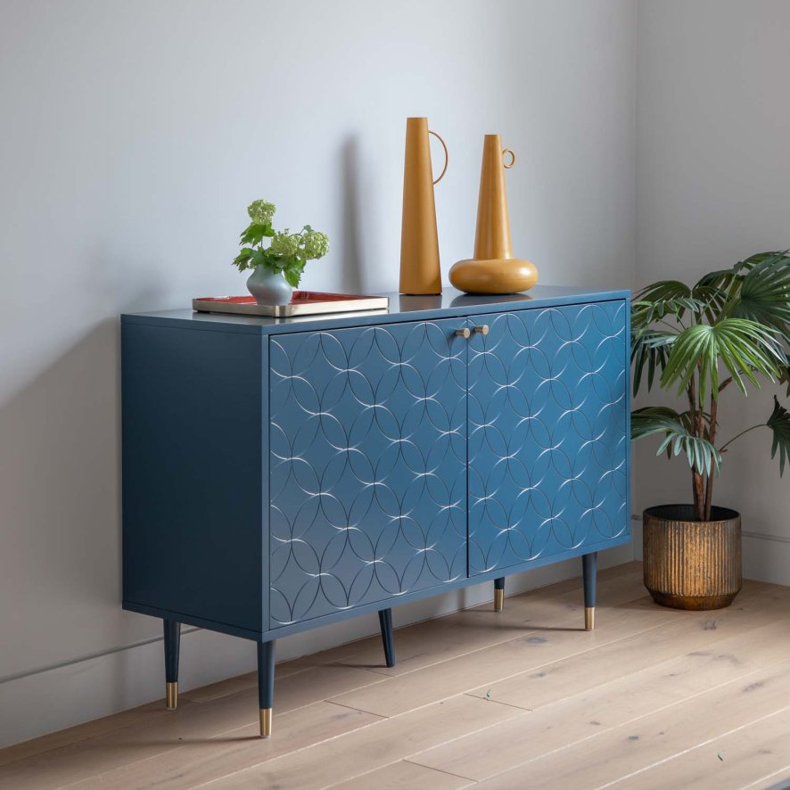 Blue sideboard discount