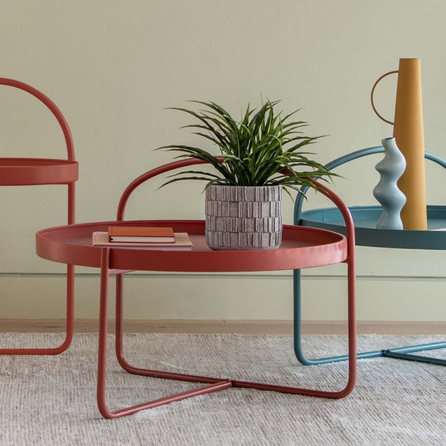 Woods Melksham Coffee Table in Coral