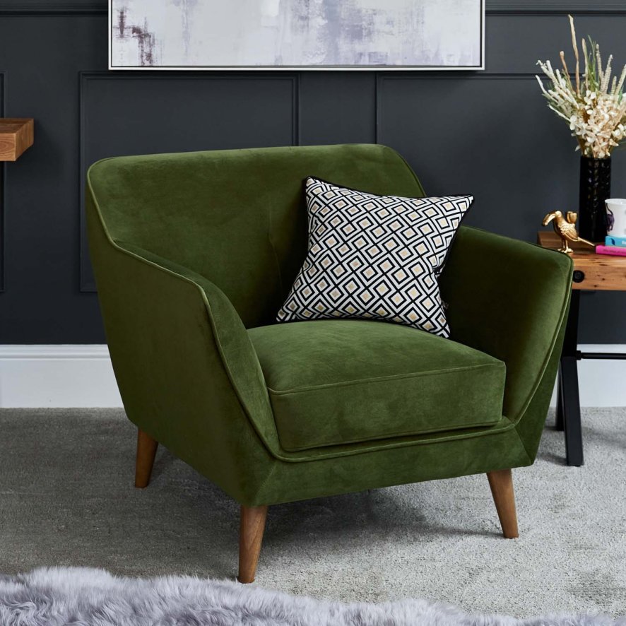 Woods Freddie Chair - Olive