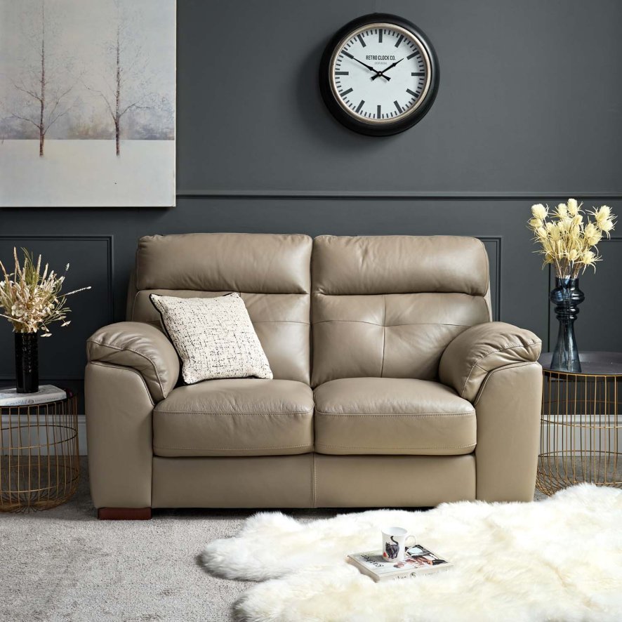 Woods Lyon 2 Seater Sofa in Mocha